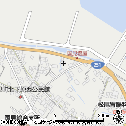 長崎県雲仙市国見町土黒甲288周辺の地図