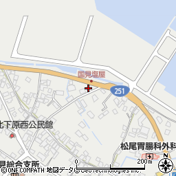 長崎県雲仙市国見町土黒甲290周辺の地図