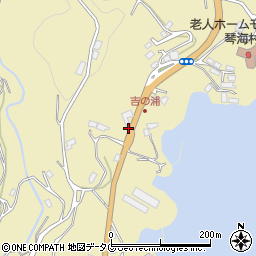 長崎県長崎市琴海村松町464-1周辺の地図