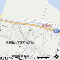 長崎県雲仙市国見町土黒甲275周辺の地図