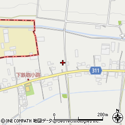 熊本県菊池郡菊陽町原水6020周辺の地図