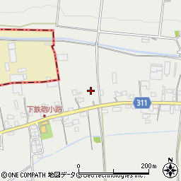 熊本県菊池郡菊陽町原水6020-1周辺の地図