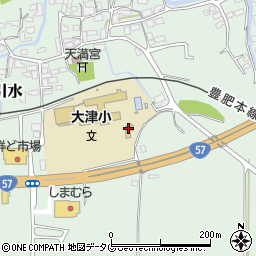 熊本県菊池郡大津町引水238周辺の地図