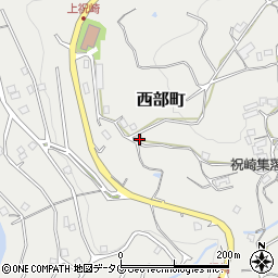 長崎県大村市西部町272-1周辺の地図
