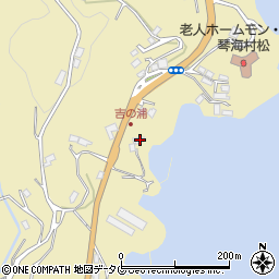 長崎県長崎市琴海村松町458周辺の地図