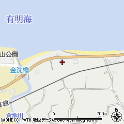 長崎県雲仙市国見町土黒丁651周辺の地図