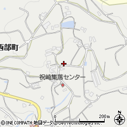 長崎県大村市西部町335-2周辺の地図