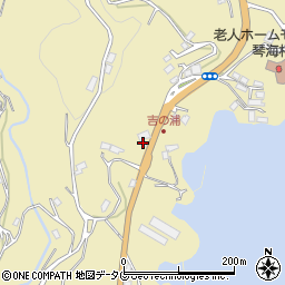 長崎県長崎市琴海村松町464周辺の地図