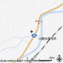 大分県佐伯市直川大字仁田原4007周辺の地図