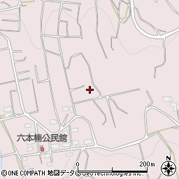 熊本県玉名郡玉東町原倉周辺の地図