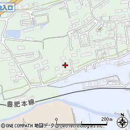 熊本県菊池郡大津町引水891周辺の地図