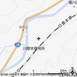 大分県佐伯市直川大字仁田原1993周辺の地図