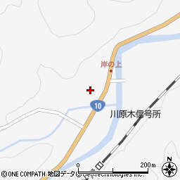 大分県佐伯市直川大字仁田原3994周辺の地図