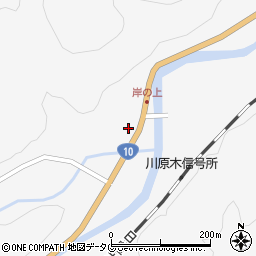 大分県佐伯市直川大字仁田原4005周辺の地図