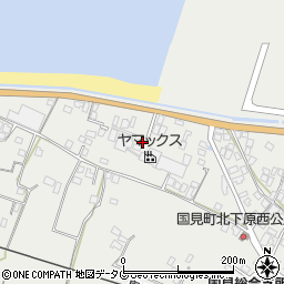 長崎県雲仙市国見町土黒甲393周辺の地図