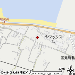 長崎県雲仙市国見町土黒甲381周辺の地図