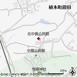 熊本県熊本市北区植木町鐙田1742-1周辺の地図