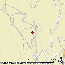 長崎県長崎市琴海村松町939周辺の地図