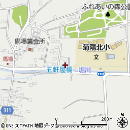 熊本県菊池郡菊陽町原水4652-59周辺の地図