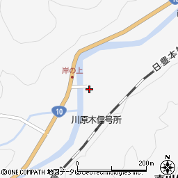 大分県佐伯市直川大字仁田原3977周辺の地図