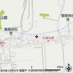 熊本県菊池郡菊陽町原水2578周辺の地図