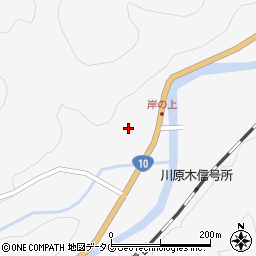 大分県佐伯市直川大字仁田原3997周辺の地図