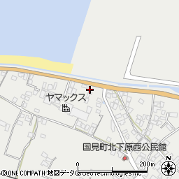 長崎県雲仙市国見町土黒甲344周辺の地図