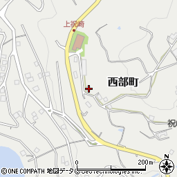 長崎県大村市西部町266周辺の地図