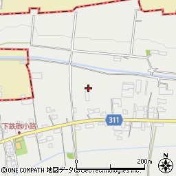 熊本県菊池郡菊陽町原水6028-3周辺の地図