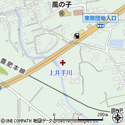 熊本県菊池郡大津町引水934周辺の地図