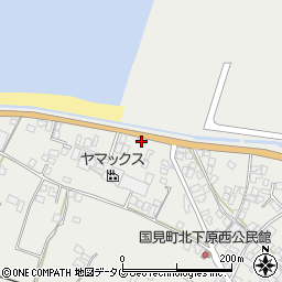 長崎県雲仙市国見町土黒甲348周辺の地図