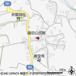 熊本県熊本市北区植木町鐙田1948-1周辺の地図