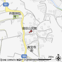 熊本県熊本市北区植木町鐙田1948周辺の地図