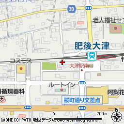 ピーチツリー２大津店周辺の地図
