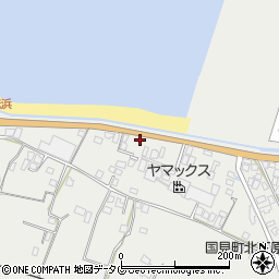 長崎県雲仙市国見町土黒甲361周辺の地図