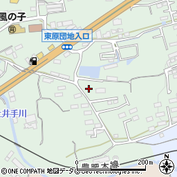 熊本県菊池郡大津町引水839-8周辺の地図