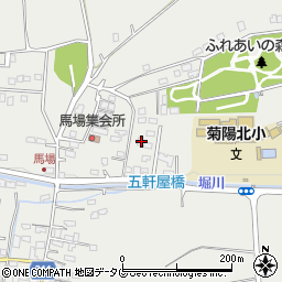 熊本県菊池郡菊陽町原水4652-71周辺の地図