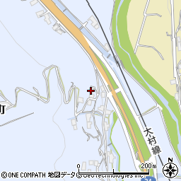 長崎県諫早市下大渡野町679周辺の地図