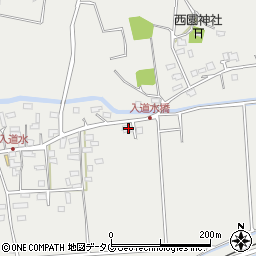 熊本県菊池郡菊陽町原水3116-1周辺の地図