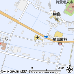 マルエイ　横島店周辺の地図
