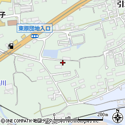 熊本県菊池郡大津町引水838周辺の地図
