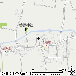 熊本県菊池郡菊陽町原水3306周辺の地図