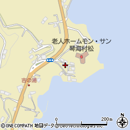 長崎県長崎市琴海村松町415周辺の地図