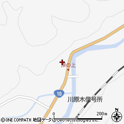 大分県佐伯市直川大字仁田原3985周辺の地図