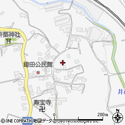 熊本県熊本市北区植木町鐙田1999周辺の地図