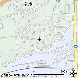 熊本県菊池郡大津町引水877-8周辺の地図