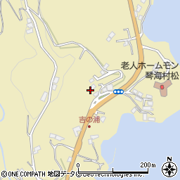 長崎県長崎市琴海村松町436周辺の地図