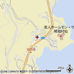 長崎県長崎市琴海村松町430-3周辺の地図