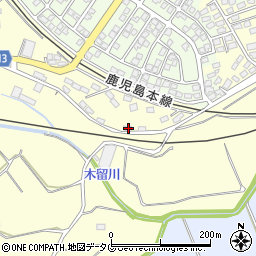 熊本県熊本市北区植木町木留283周辺の地図