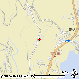 長崎県長崎市琴海村松町442周辺の地図